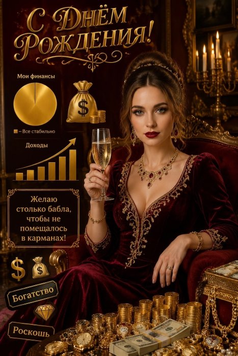 Пример нейрофотосессии по промпту № 18990