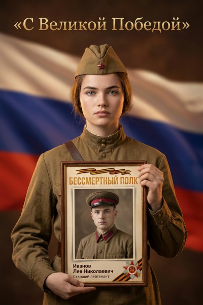 Пример нейрофотосессии по промпту № 439