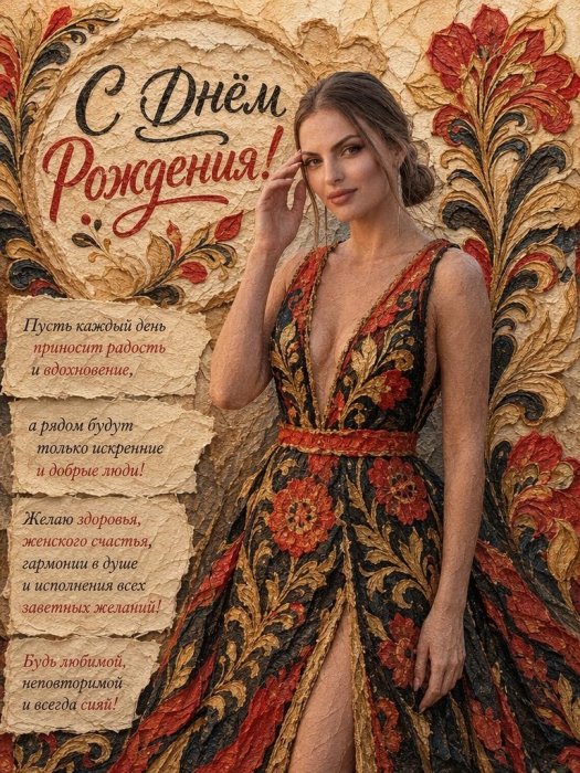 Пример нейрофотосессии по промпту № 16533