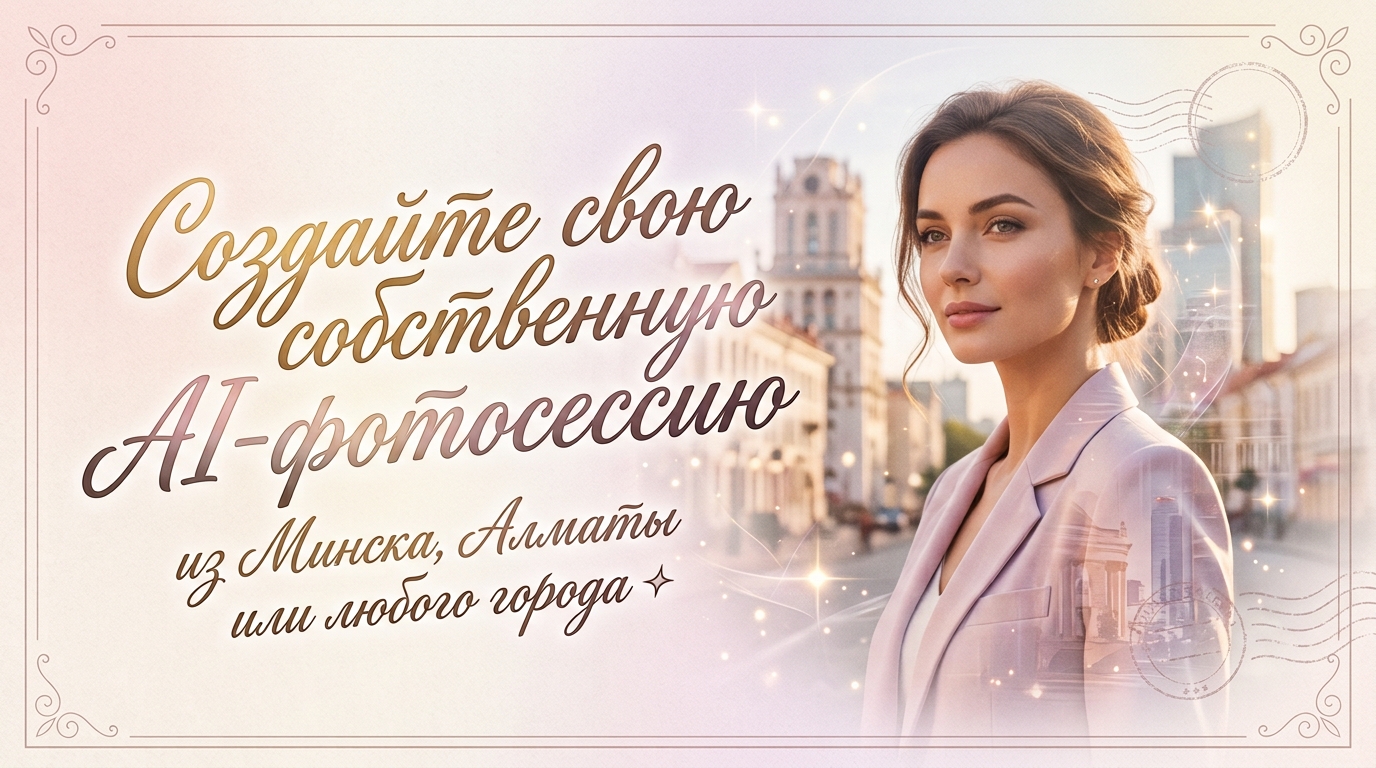 Нейрофотосессия онлайн: доступно в Беларуси и Казахстане