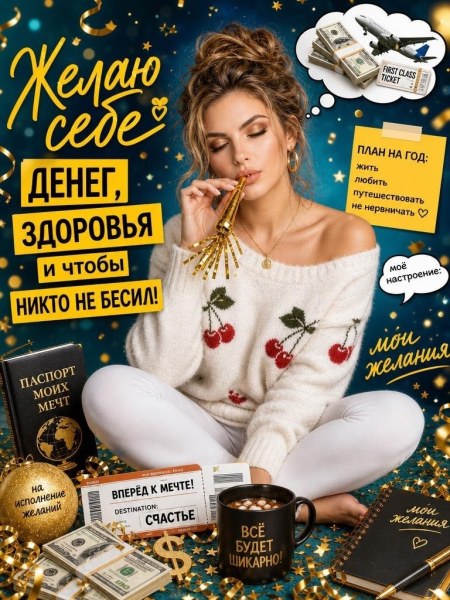 Пример нейрофотосессии по промпту № 8334