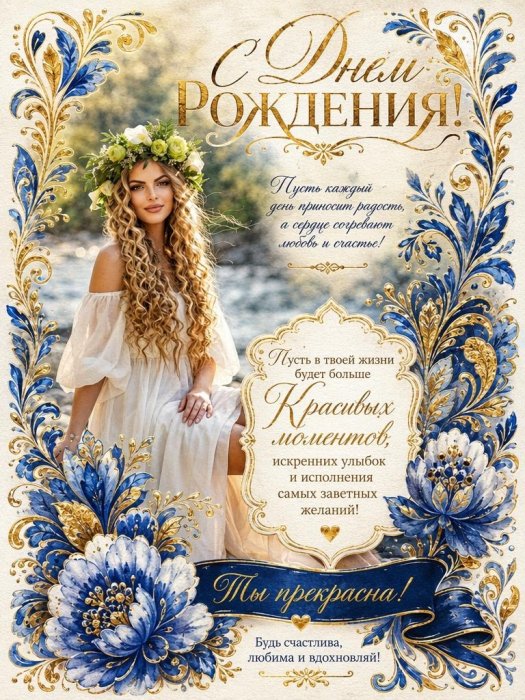 Промпт №18701 — для женской нейрофотосессии